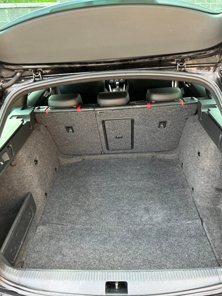 Skoda VRS, after - car valeting and detailing in Cavan